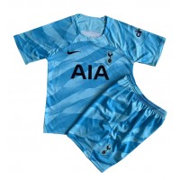Billiga Tottenham Hotspur Målvakt Barnkläder Hemma fotbollskläder till baby 2023-24 Kortärmad (+ Korta byxor)